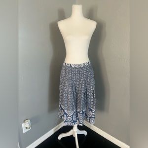 MICHAEL Michael Kors Blue and White Skirt size 10